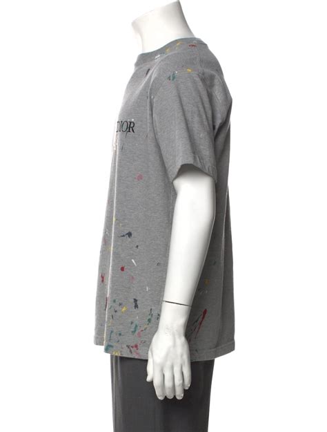 DIOR MEN 2021 Paint Splatter T